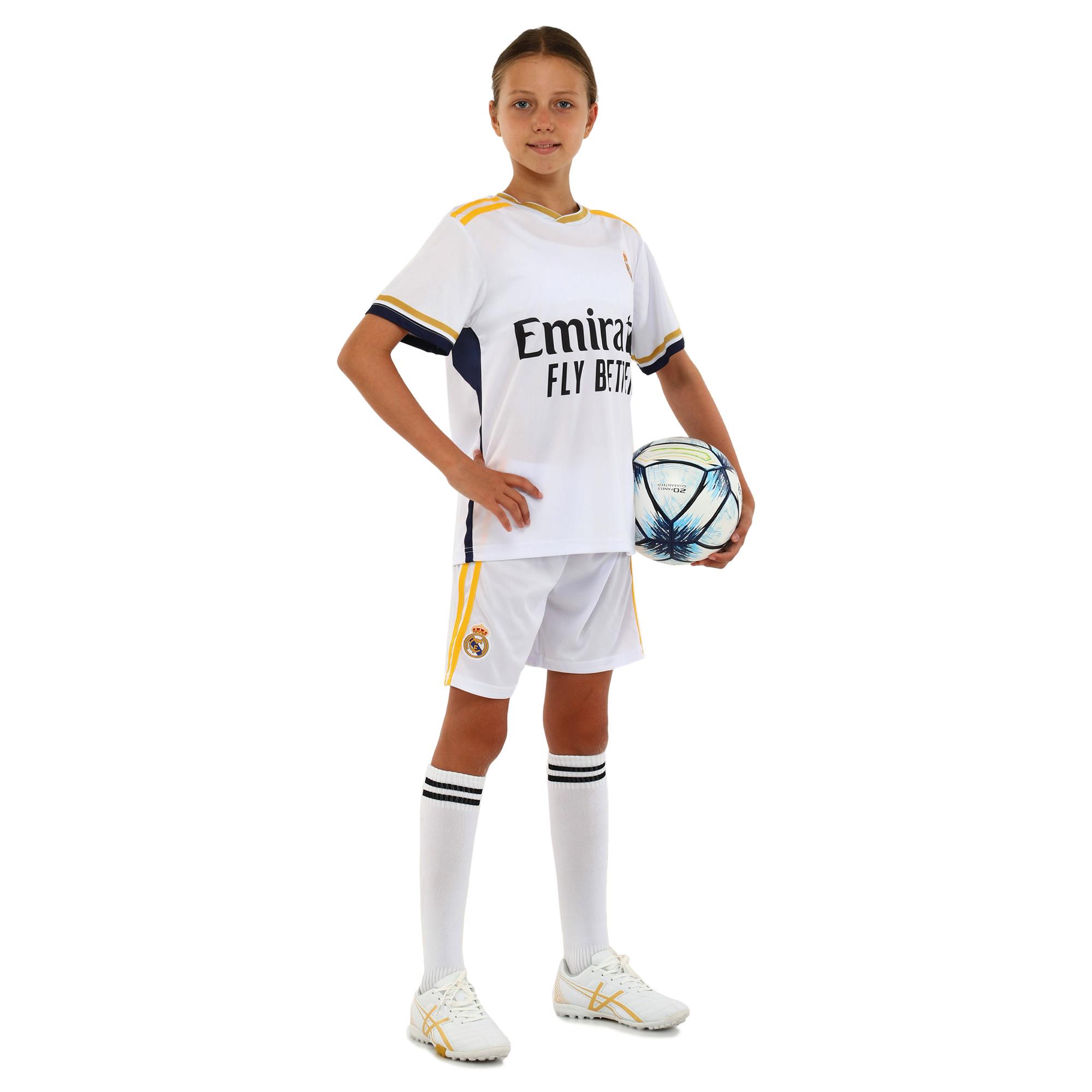 Футбольная форма детская SP-Sport CO-7188 Real Madrid домашняя 2024 XS Белый