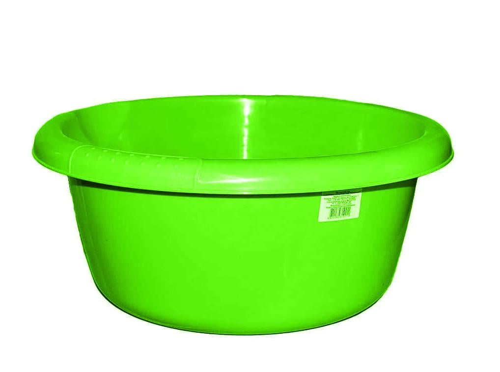 Таз круглый Консенсус 7,6 л Зеленый (MCS-10198)