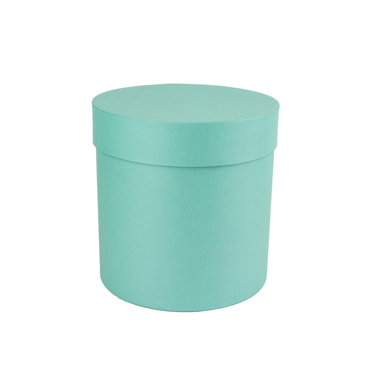 Коробка Perfectbox цилиндрическая перламутровая 16х15х15 см Бирюзовый (1516в7) - фото 1 Коробка Perfectbox цилиндрическая перламутровая 16х15х15 см Бирюзовый (1516в7) - фото 1