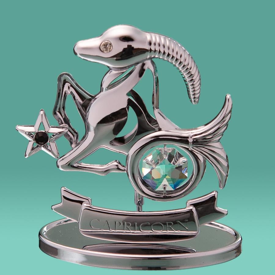 Фигурка Знак зодиака Козерог Elisey посеребленный со стразами (0266-001 SL)