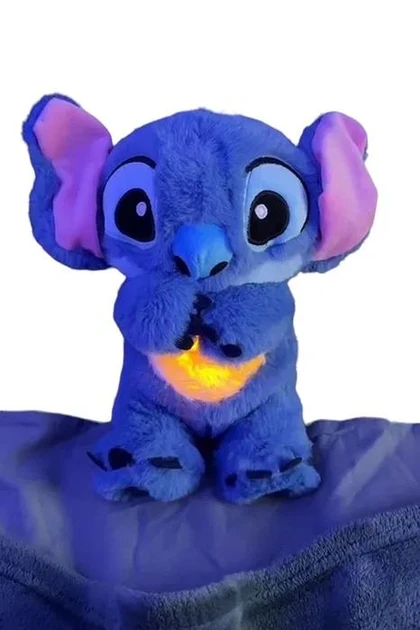 М'яка іграшка-нічник Стіч на батарейках дитячий (2448256583) - фото 3