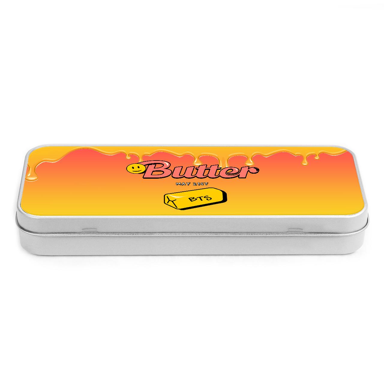 Пенал школьный Butter BTS Серебряный (34408-3257-SR)