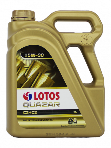 Масло моторное Lotos Quazar C2/C3 5W-30 4 л