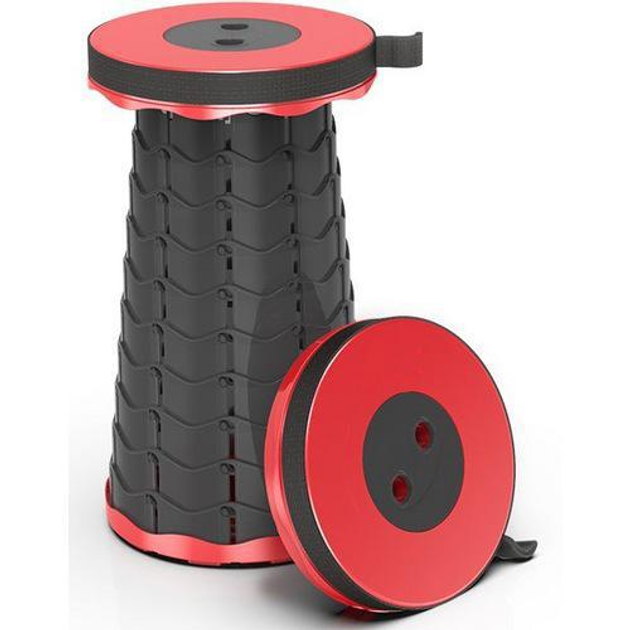 Табурет туристический выдвижной RStool телескопический для кемпинга и рыбалки Красный - фото 3 Табурет туристический выдвижной RStool телескопический для кемпинга и рыбалки Красный - фото 3