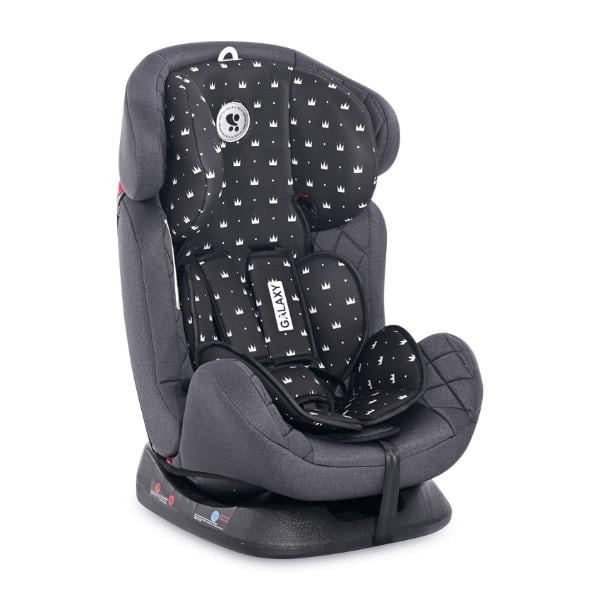 Автокресло Lorelli Galaxy 0-36 кг Black Crowns (49607)