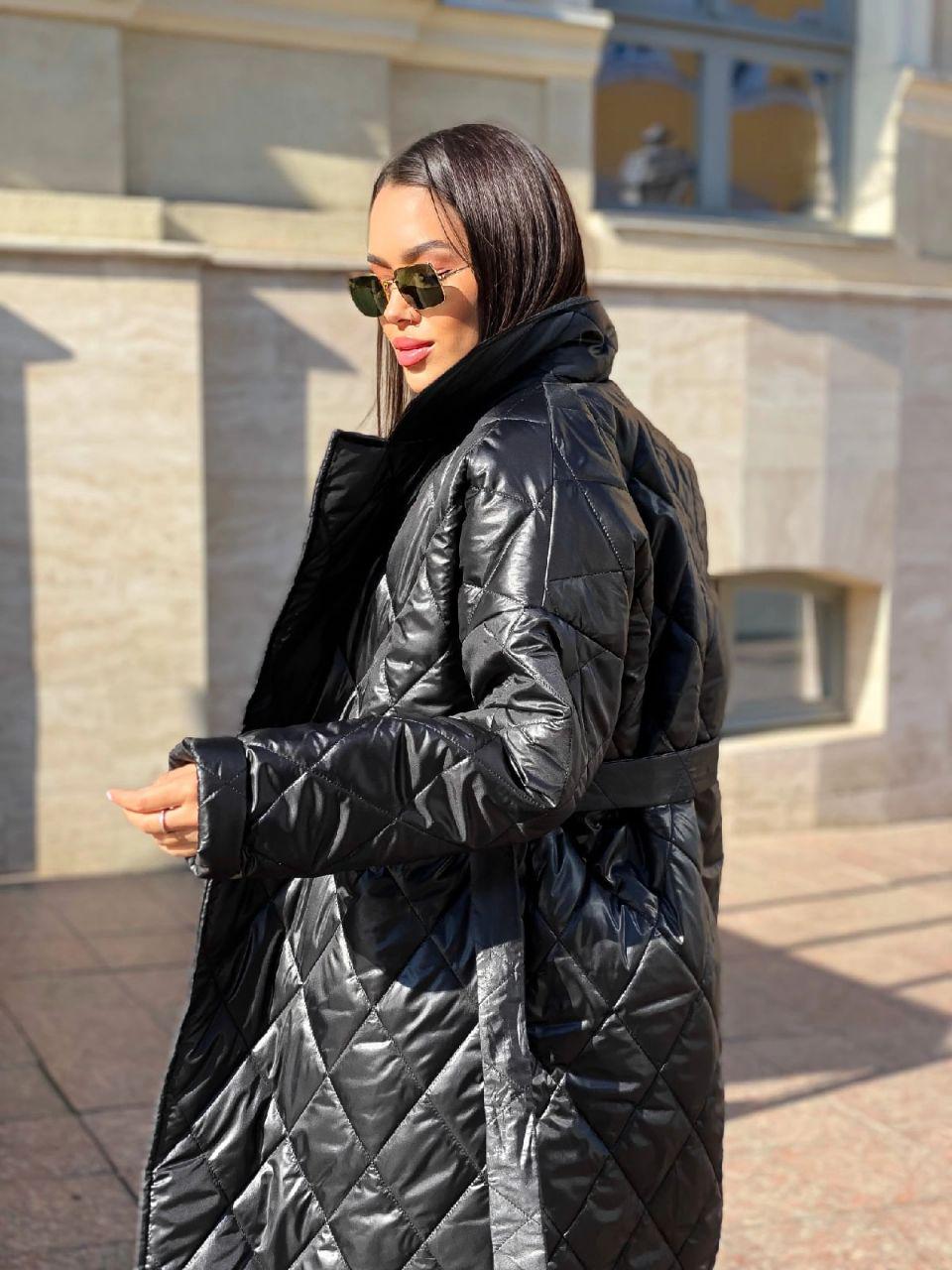 Куртка-пальто женская зимняя р. 42-46 (Мб1541500) - фото 11