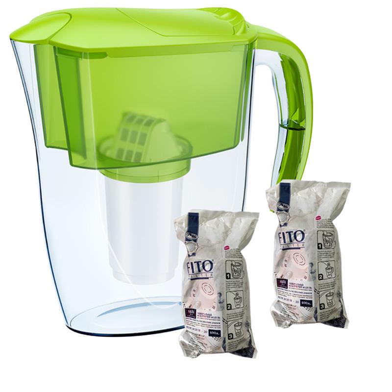 Фильтр-кувшин Аквафор Смайл два модуля Фито Фильтр Лимонный (5556660000)