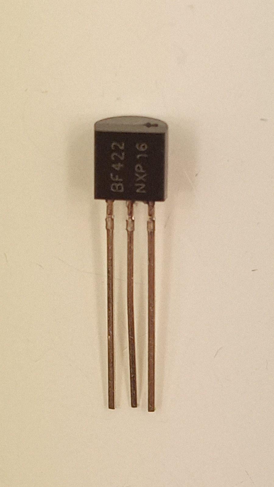 Транзистор BF422 npn/ Vid/300V/500mA/830mW KT940A TO-92 (06036)