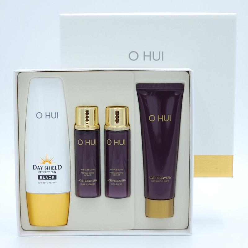 Набор для лица O HUI Day Shield Perfect Sun Black Special Set Люкс с солнцезащитным кремом (1637891845)