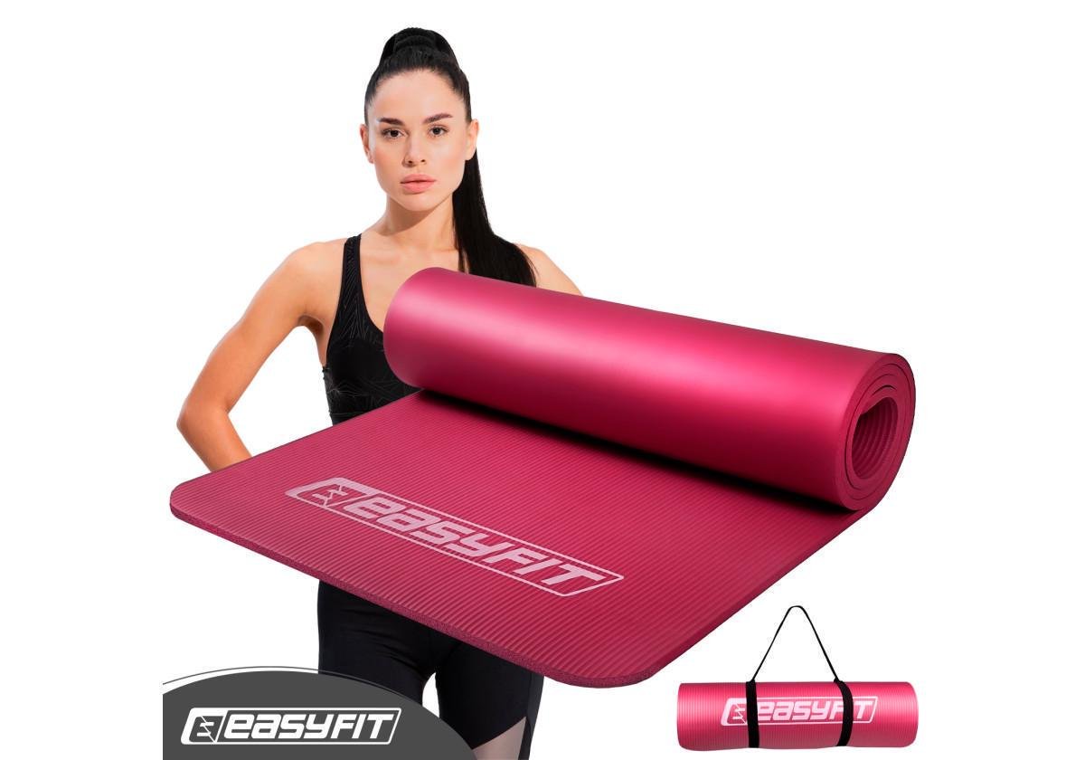 Килимок для фітнесу та йоги EasyFit NBR 10 мм Червоний (EF-1919-R) - фото 6 Килимок для фітнесу та йоги EasyFit NBR 10 мм Червоний (EF-1919-R) - фото 6