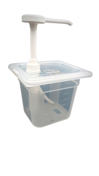 Дозатор для майонеза Gastro Plast PP GDM-0002 2 л Белый