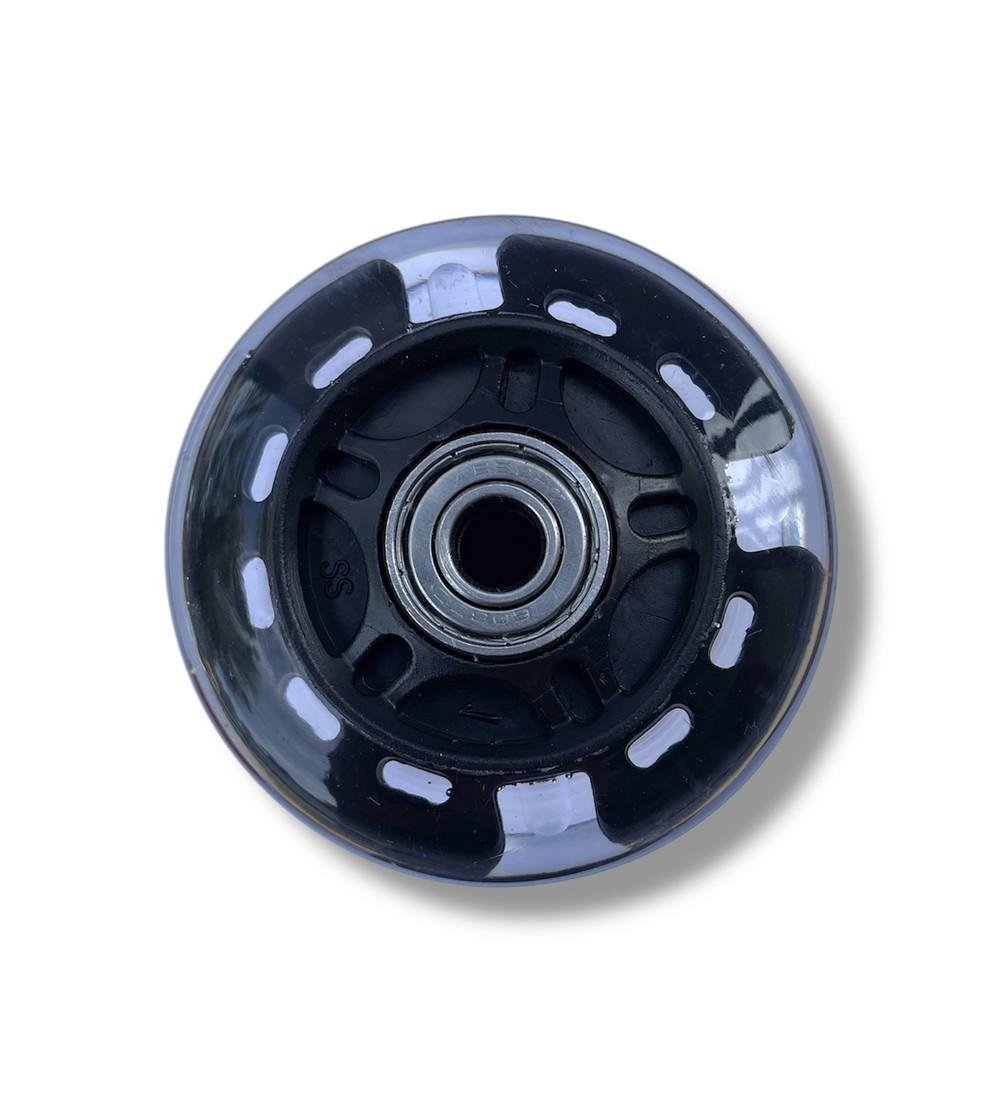 Колесо для самоката/роликів підшипники ABES-7 зі світлом 69 мм Чорний - фото 2