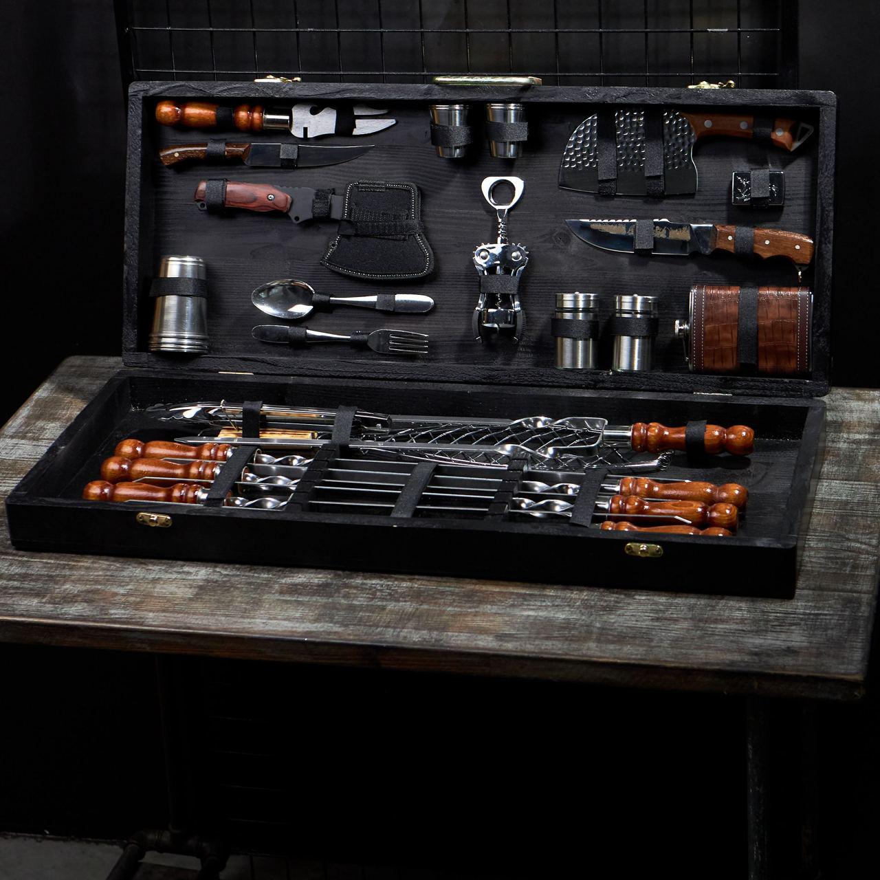 Набор шампуров в кейсе Максимус №2