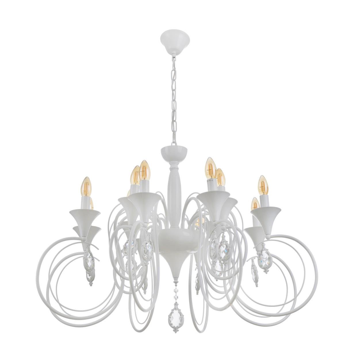 Люстра подвесная Brille BKL-719S/12 E14 WT