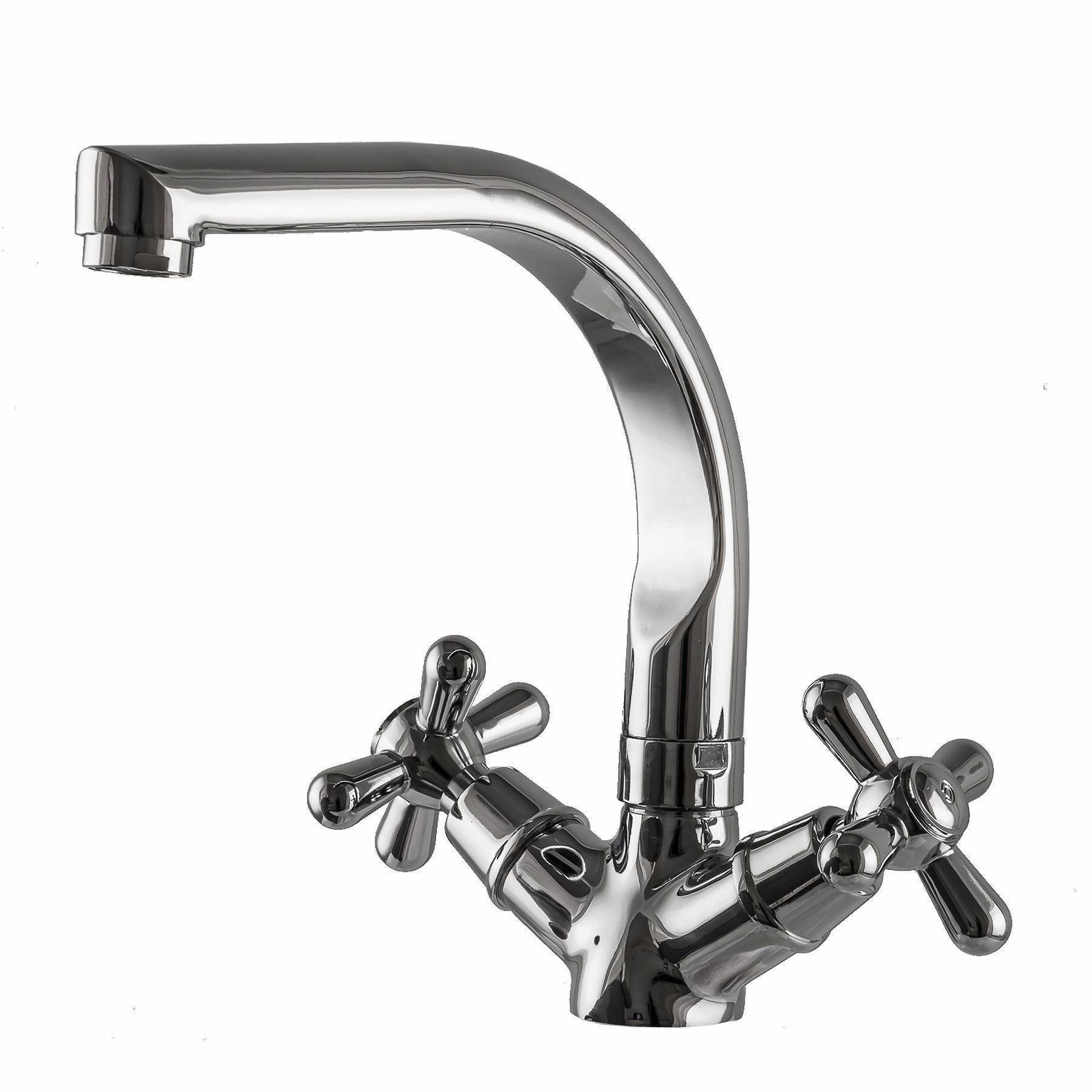 Смеситель для умывальника GLux GB-SHARM-0300-06 Хром (18385)