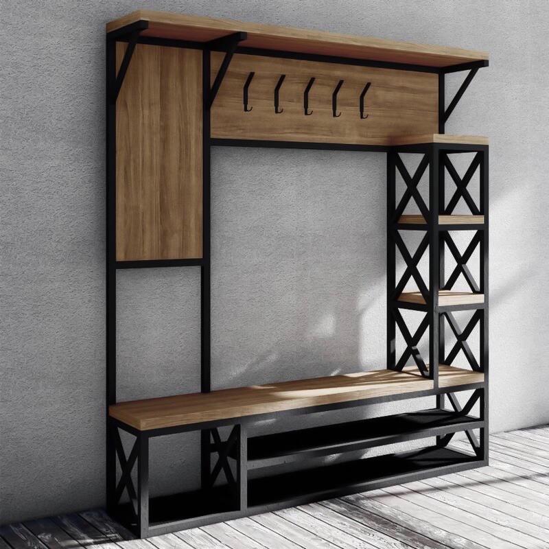 Вешалка для прихожей EcoLoft IN-2209 в стиле лофт (23751866)