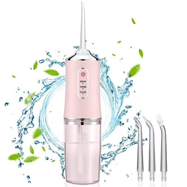 Іригатор Portable Oral Irrigator для зубів та порожнини рота Pink (tf7077) - фото 3 Іригатор Portable Oral Irrigator для зубів та порожнини рота Pink (tf7077) - фото 3