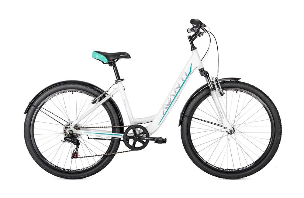 Велосипед женский Avanti Blanco Lady 26" 16" Белый/Бирюзовый (2bac3b32)