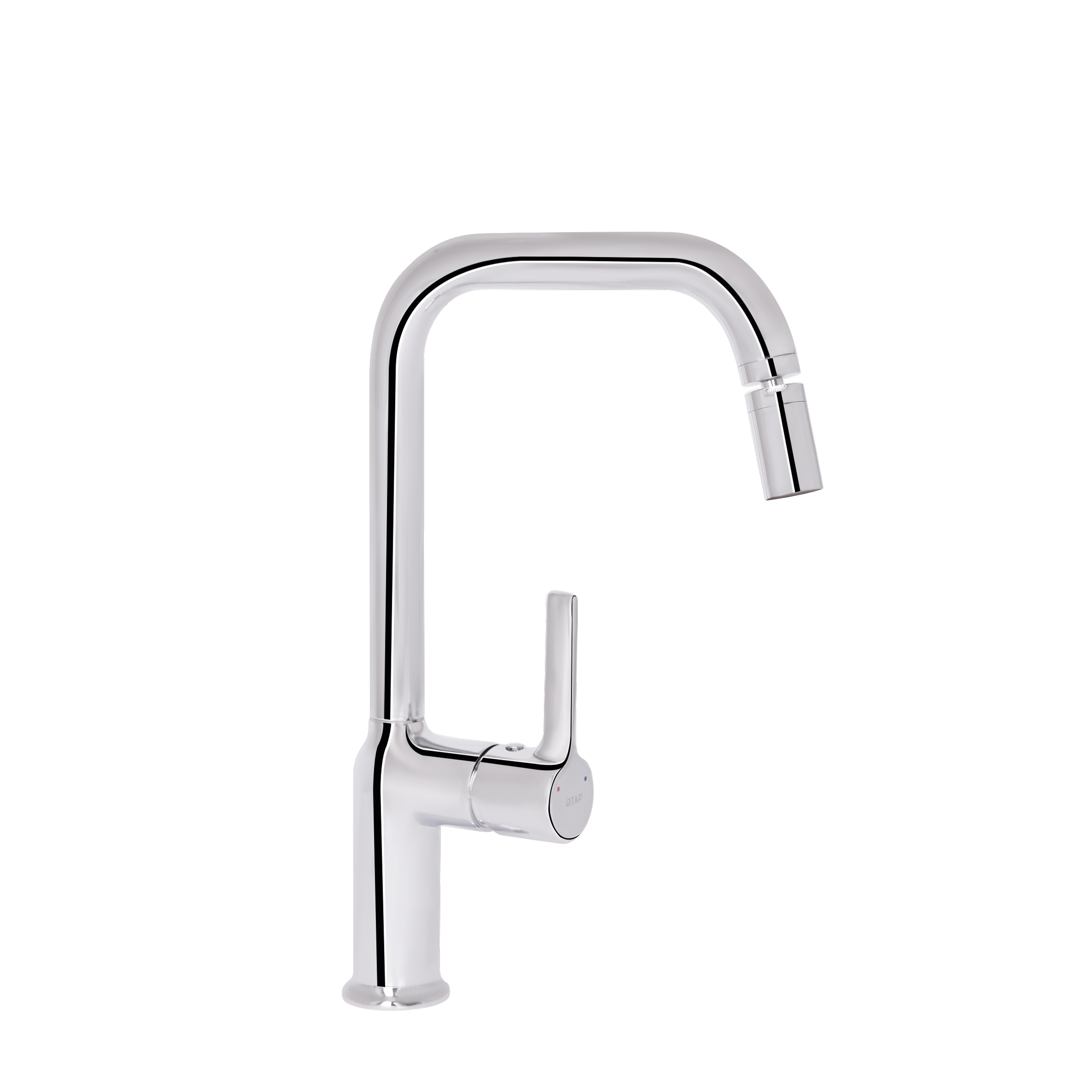 Смеситель для кухни Qtap Cardinal Chrome (QTCAR344CRM45658)