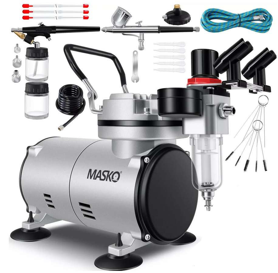 Аэрограф MASKO 1450 об/мин 1,5 л.с. (4255598312929)