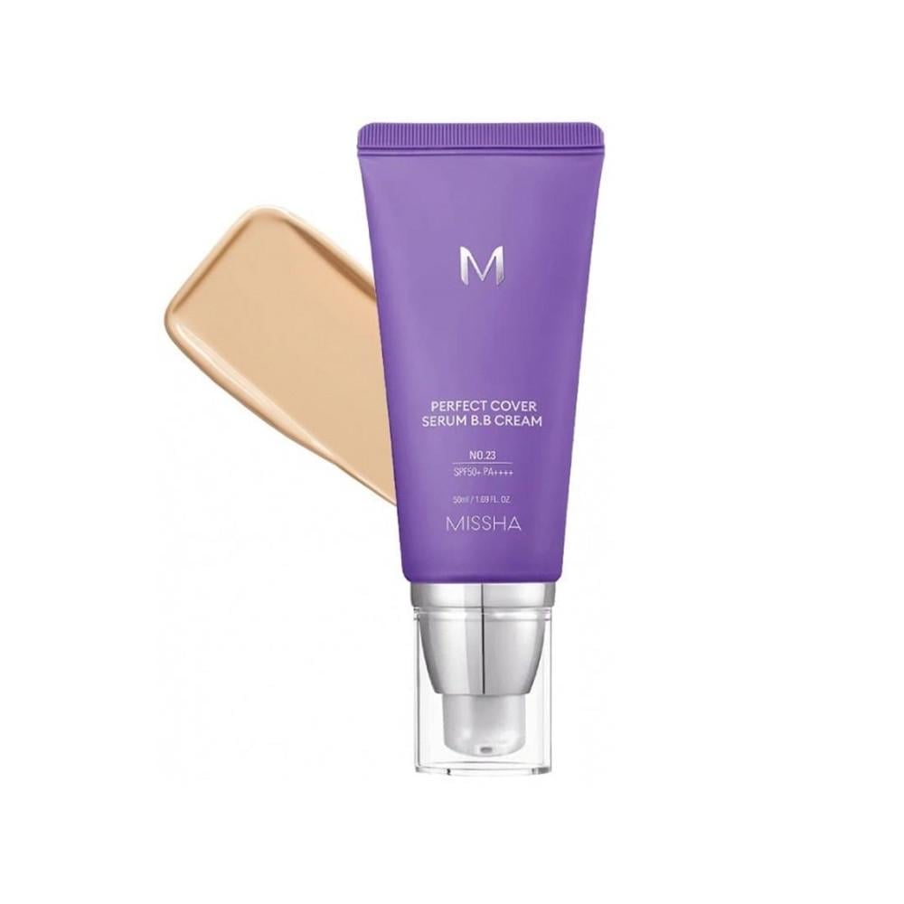 BB-крем для лица Missha Perfect Cover Serum BB Cream SPF50 PA++ No23 Натуральный бежевый 50 мл