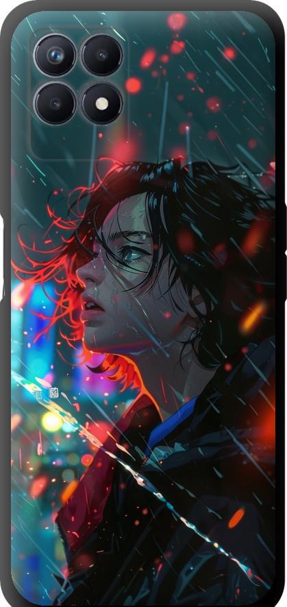 Чехол на Realme Narzo 50 Ночные огни (6096b-3066-42517)