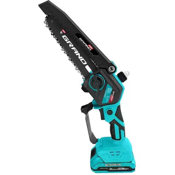 Пила ланцюгова акумуляторна Grand АПЦ-6/2-2 з секатором Grand СА-30F/20BL-base з подовжувачем 2 м (30775965) - фото 9 Пила ланцюгова акумуляторна Grand АПЦ-6/2-2 з секатором Grand СА-30F/20BL-base з подовжувачем 2 м (30775965) - фото 9