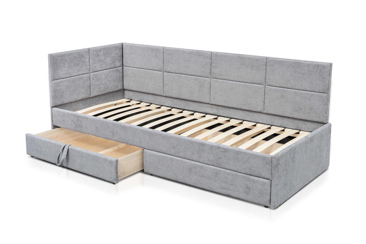 Кровать Камелот Угол-7 Аляска 05 800х2000 мм Серый (А0058923) - фото 3 Кровать Камелот Угол-7 Аляска 05 800х2000 мм Серый (А0058923) - фото 3