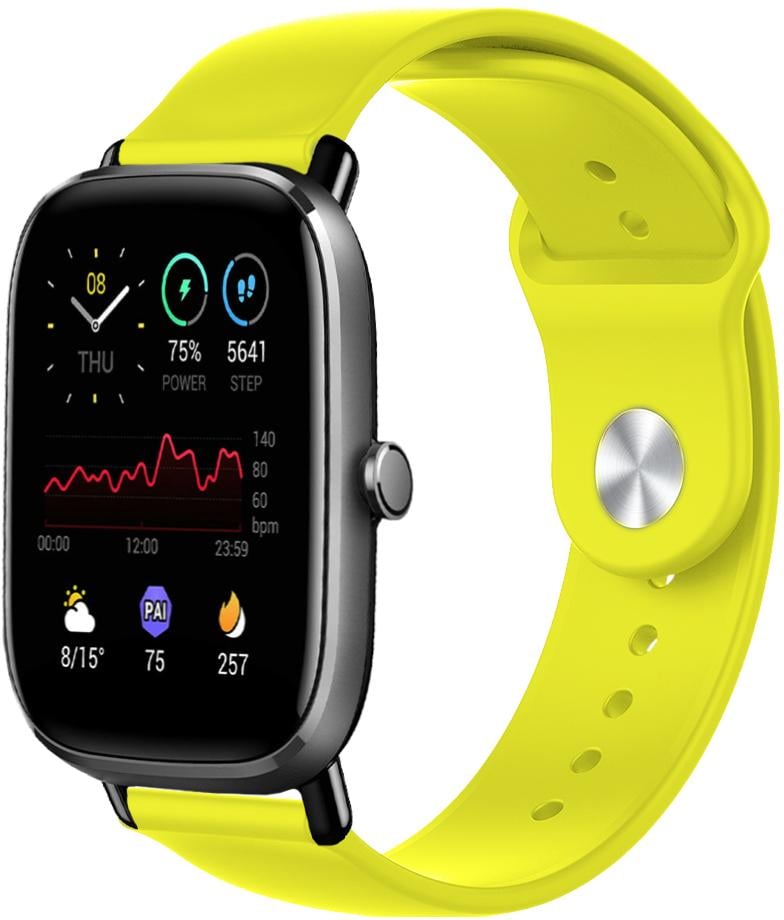 Ремешок Base для Amazfit GTS 2 mini 20 мм Yellow (21616) Ремешок Base для Amazfit GTS 2 mini 20 мм Yellow (21616)