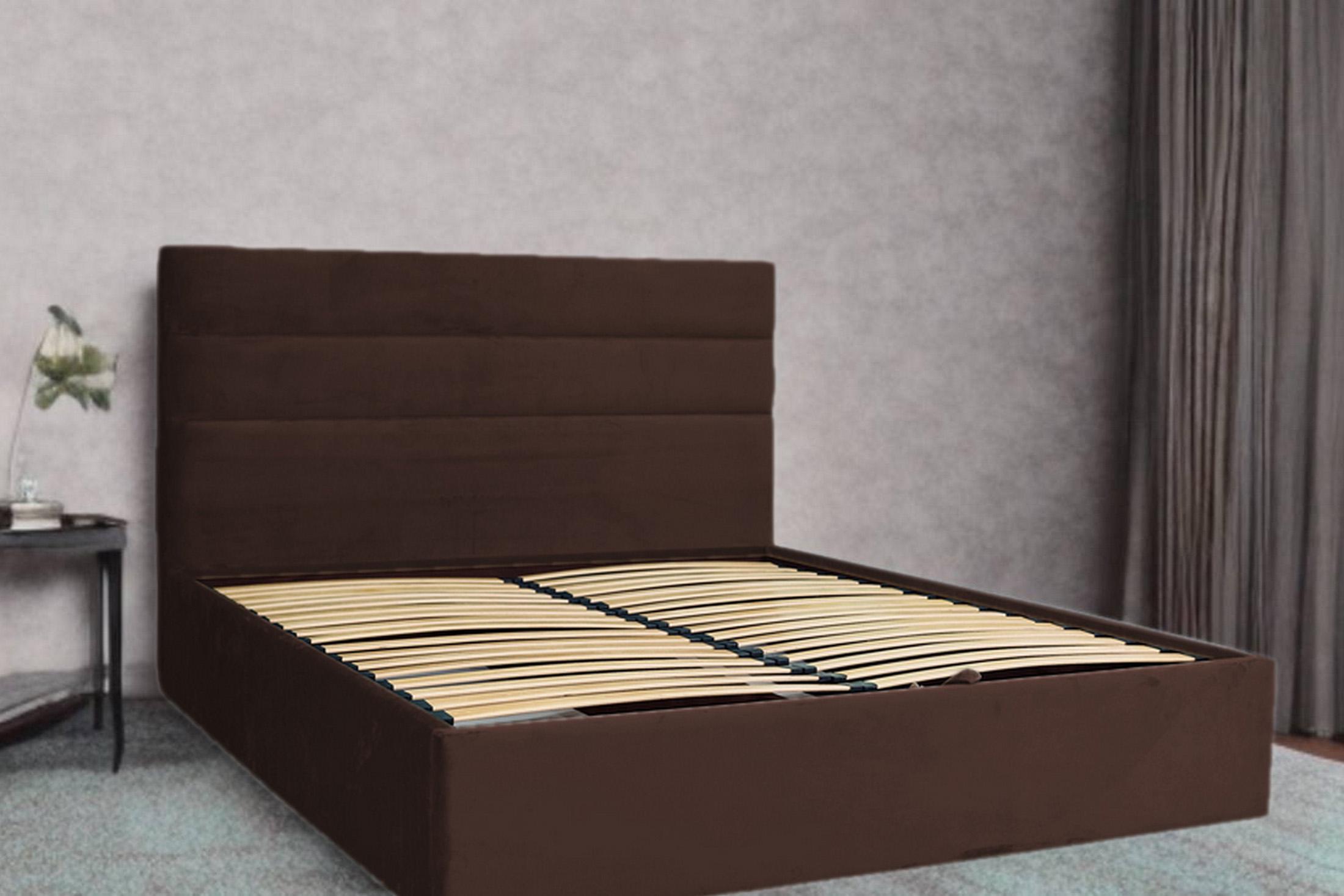 Ліжко RidneTut Edison Lite Lili 18 180х200 см Какао (33410013-18180) - фото 4 Ліжко RidneTut Edison Lite Lili 18 180х200 см Какао (33410013-18180) - фото 4