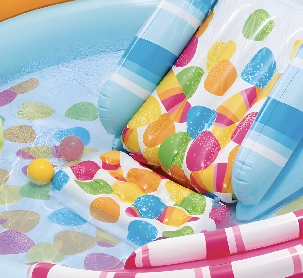 Басейн із гіркою Intex Цукеркові веселощі (15005219) - фото 3 Басейн із гіркою Intex Цукеркові веселощі (15005219) - фото 3