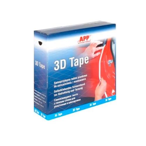 Самоклеящийся уплотнительный валик 3D Tape 13 мм 50 м White(070350)