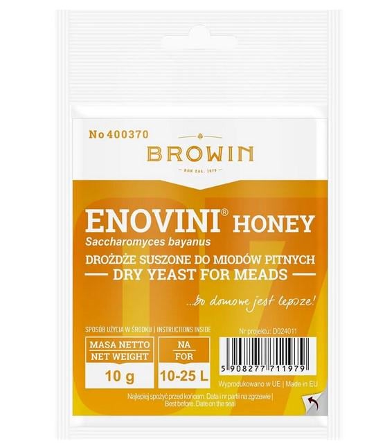 Дорожжи винные Enovini Honey Browin 10 г (ПР 400370)