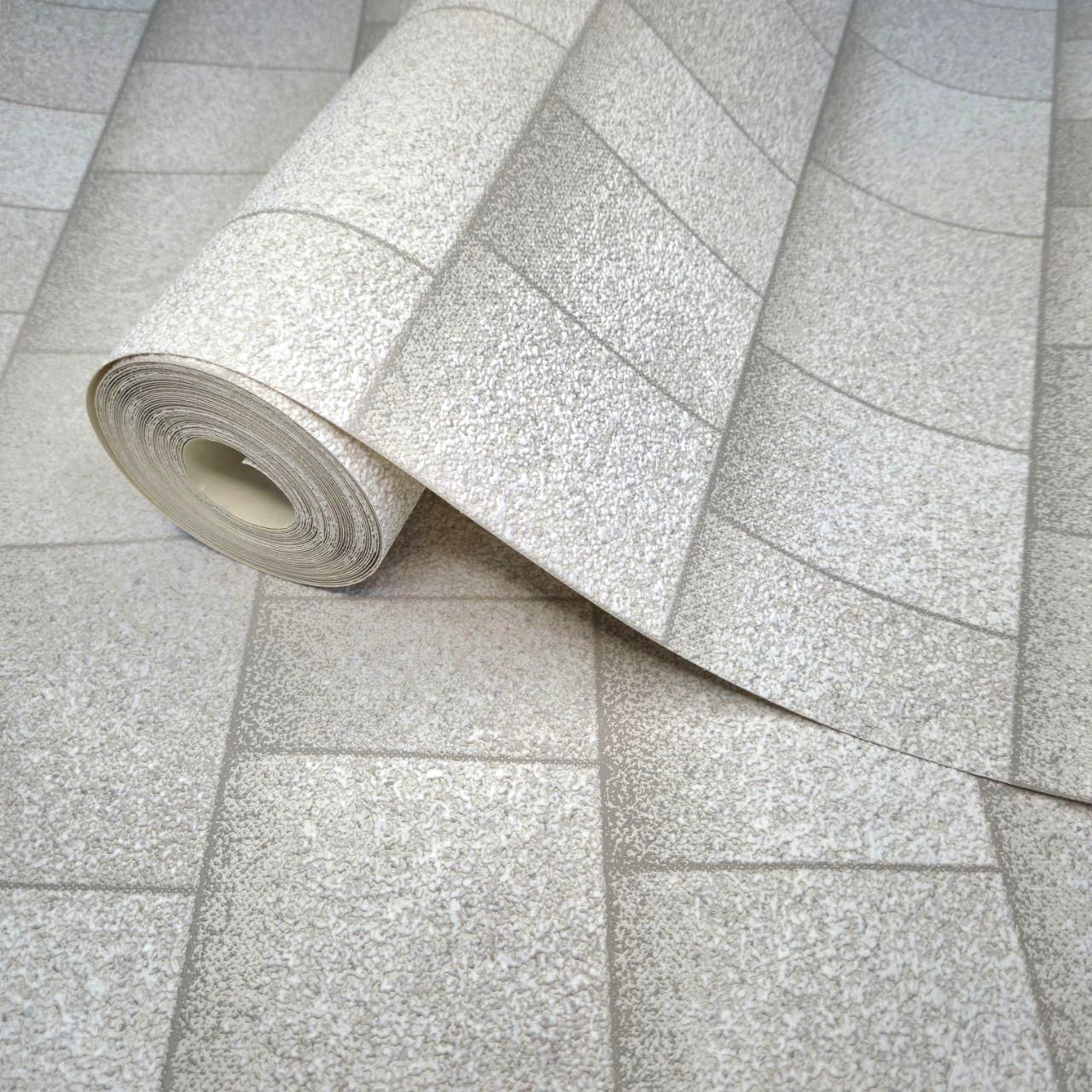 Обои виниловые Славянские обои 9445-02 для кухни/спальни/коридора и гостиной 10x0,53 м Бежевый (2496736300)