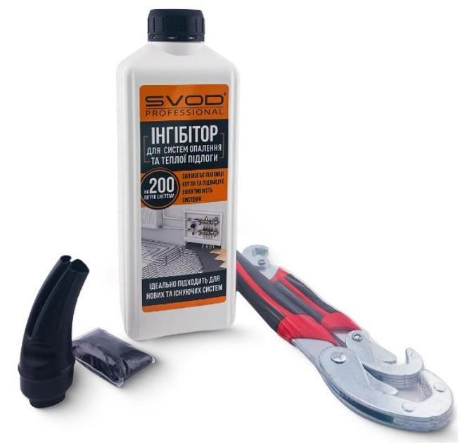 Ингибитор для систем отопления SVOD PROFESSIONAL Частный дом 1 л на 200 л системы