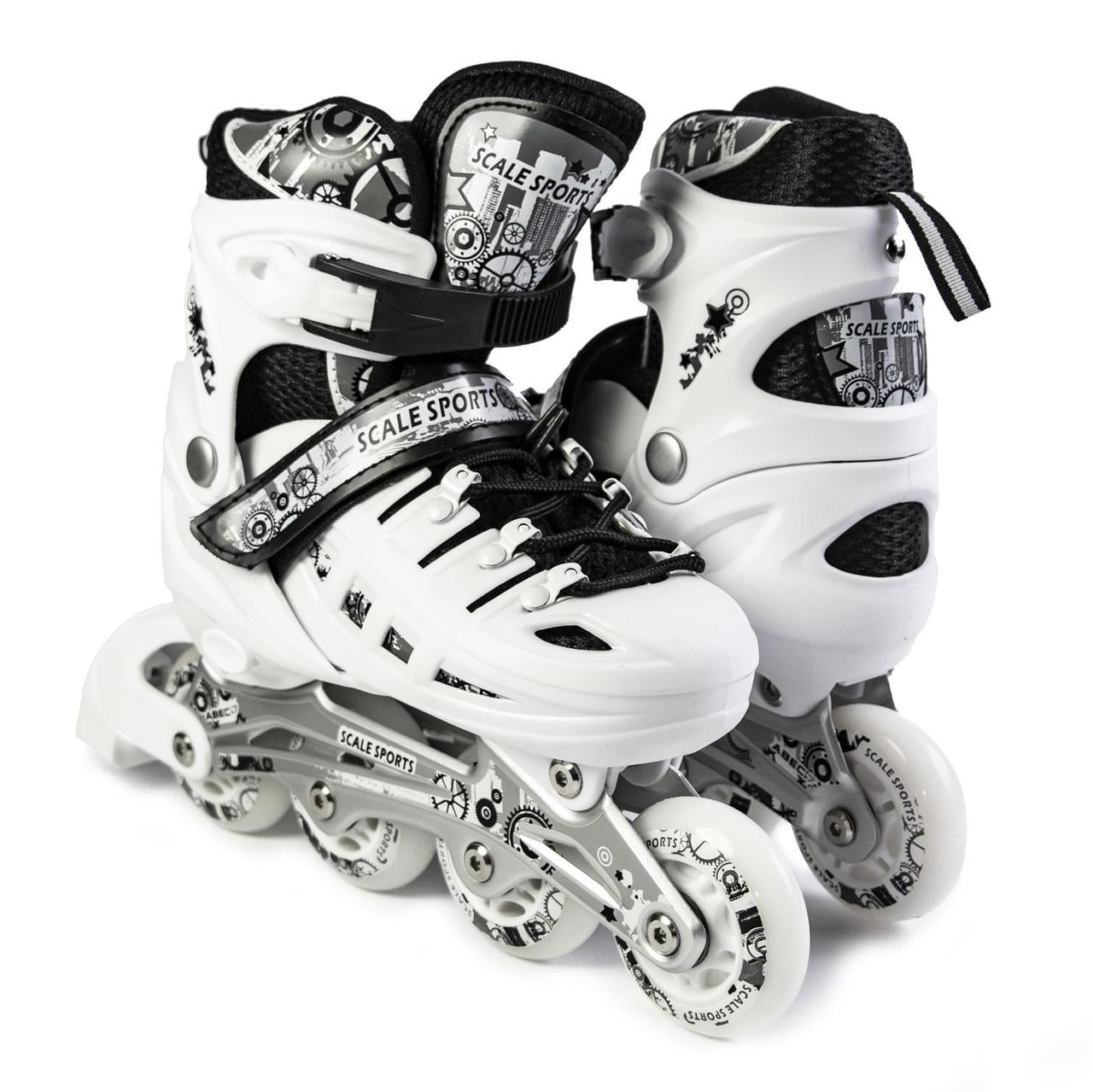 Дитячі ролики Scale Sports LF 905 р. 34-37 Білий (2384007777)