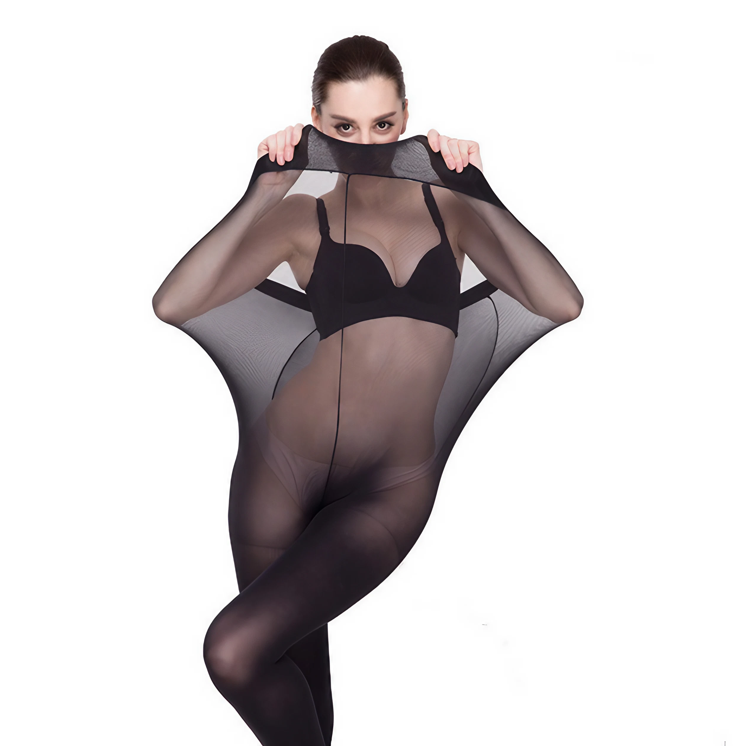 Колготы эластичные ElaSlim 3 Черный (DT-E300) - фото 2