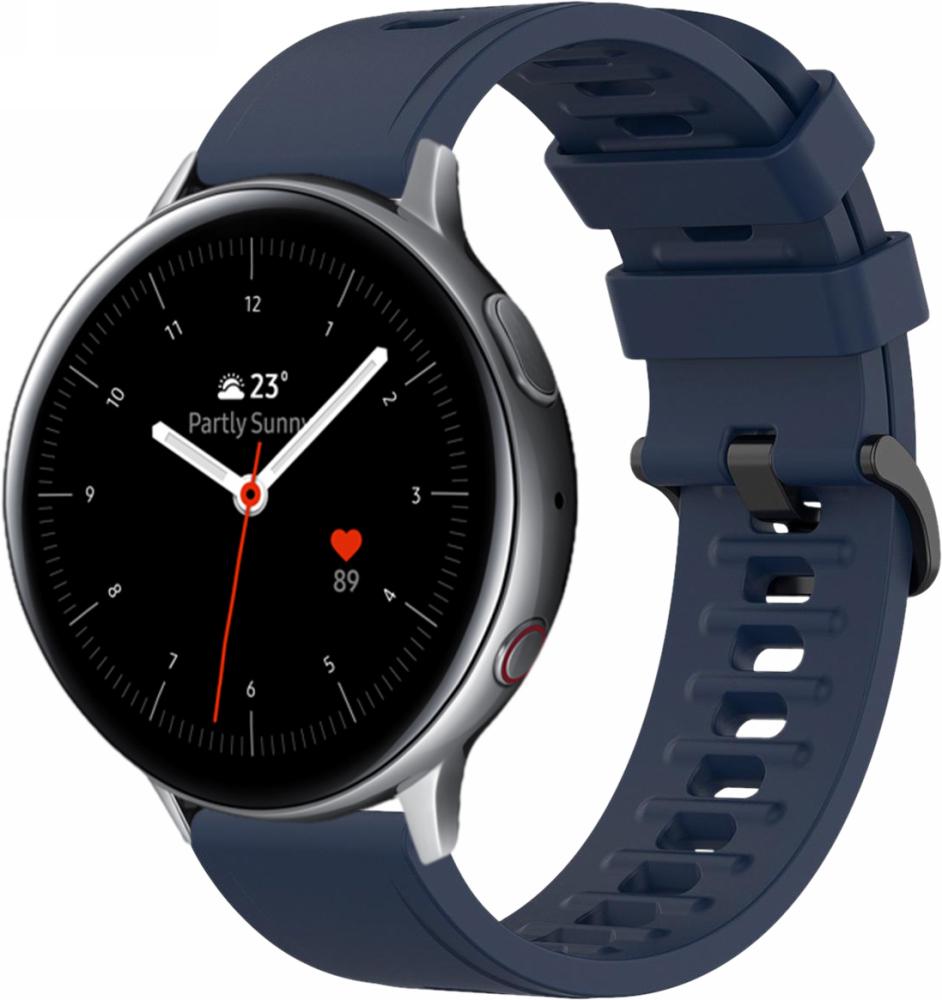 Ремешок Convex для Galaxy Watch Active 2 40/44 мм Dark blue (18495)