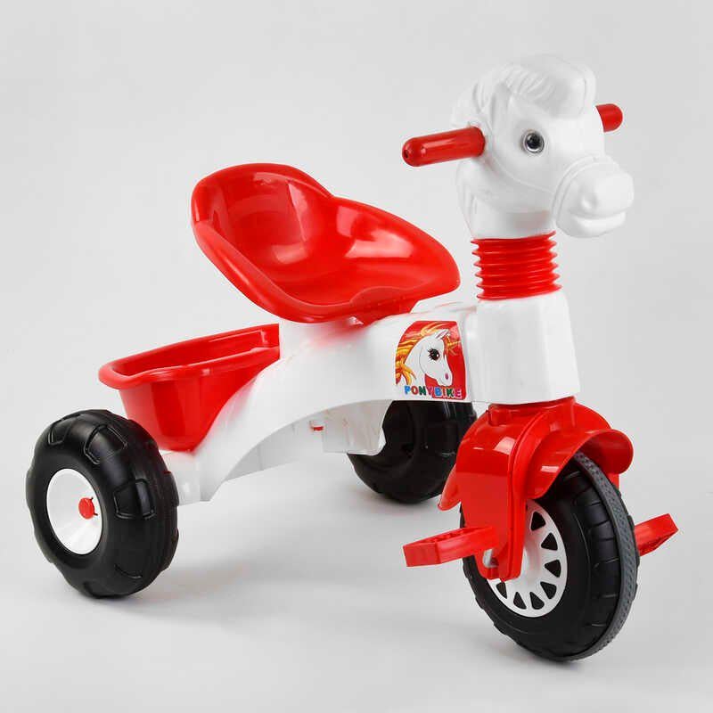Велосипед трехколесный Pilsan Red/White (102769)
