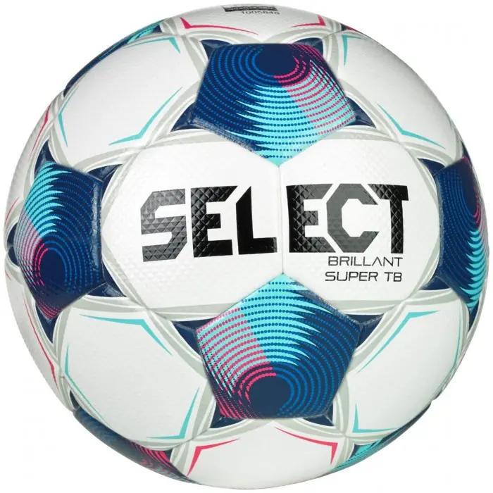 М'яч футбольний Select BRILLANT SUPER FIFA TB v25 р. 5 Білий/Синій (361500-002 5)