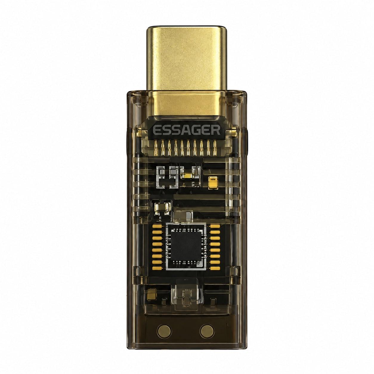 Картридер Yesido GS21 с разъемами Type-C и USB для карт памяти microSD (29780398)