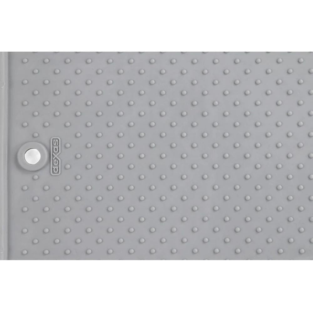 Килимок антиковзкий Dexas Pet Bowl Grippmat Large під миски для тварин Світло-сірий (PW950429) - фото 2 Килимок антиковзкий Dexas Pet Bowl Grippmat Large під миски для тварин Світло-сірий (PW950429) - фото 2