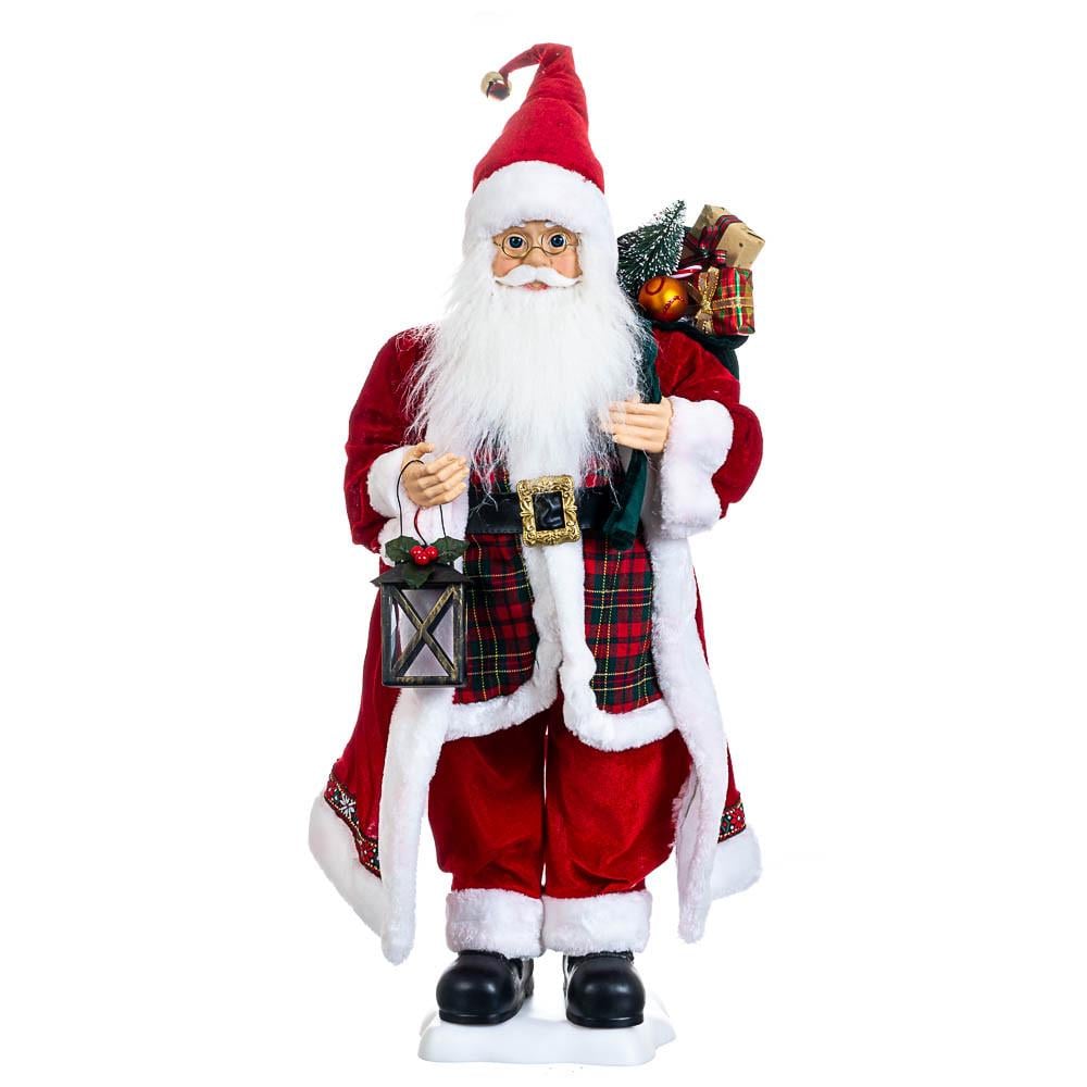 Фигурка декоративная Lefard Санта-Клаус музыкальный с лампой 70 см (6011-005)