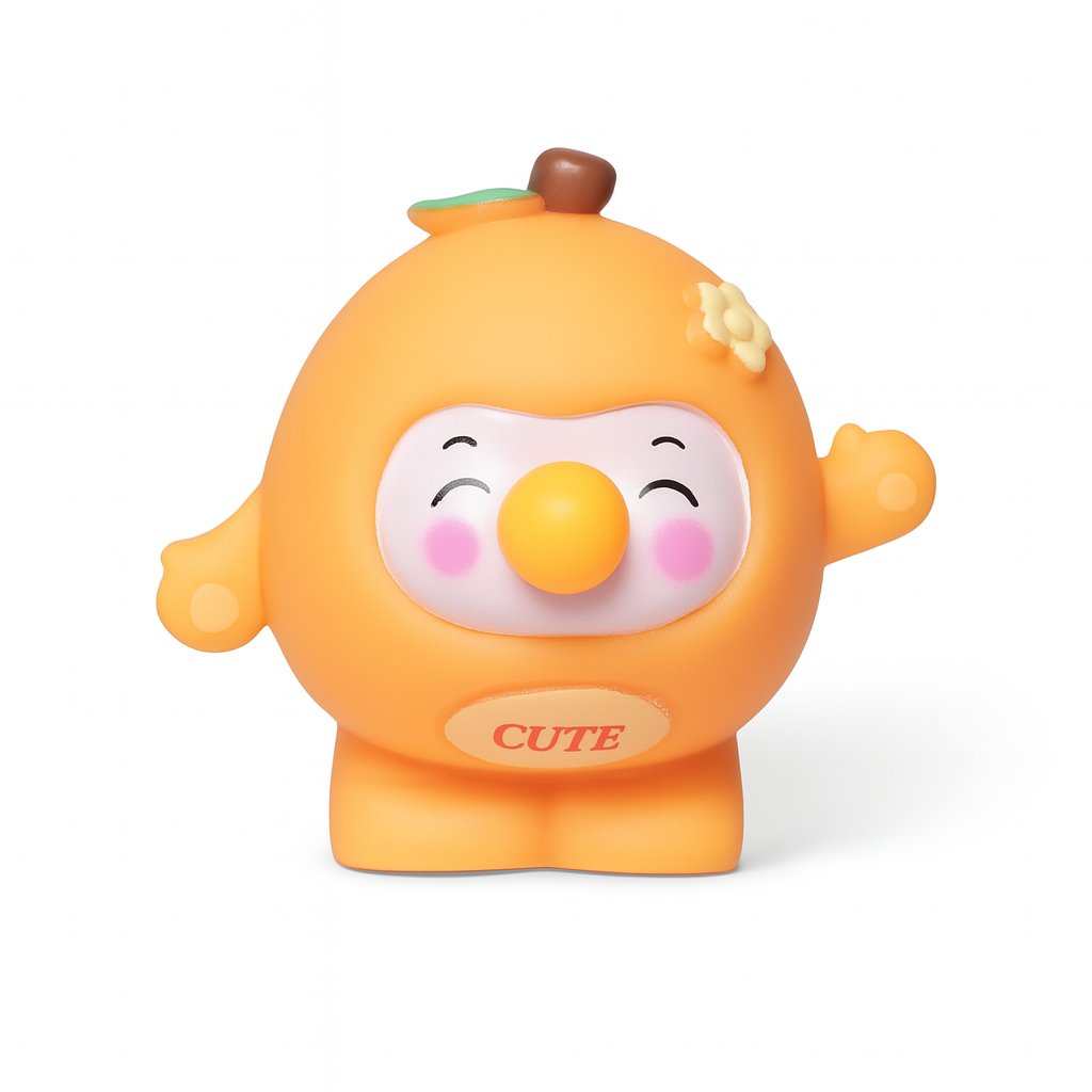 Антистресс фрукт надувающий пузырь Оранжевый (0226)