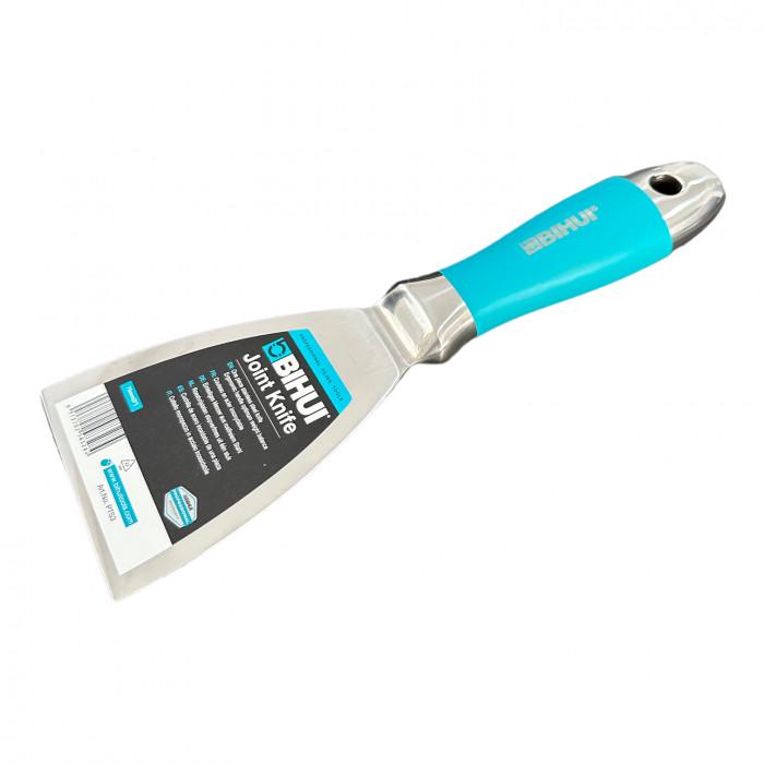 Шпатель BIHUI Monolit 75 мм из полированной нержавеющей стали (PTS3) - фото 2 Шпатель BIHUI Monolit 75 мм из полированной нержавеющей стали (PTS3) - фото 2