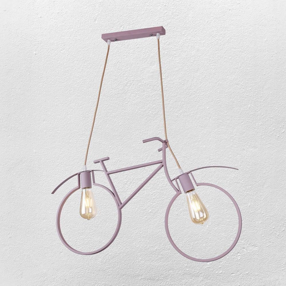 Люстра Bicycle Pink/Beige (56-PR7021-2 PINK-BEIGE) Люстра Bicycle Pink/Beige (56-PR7021-2 PINK-BEIGE)