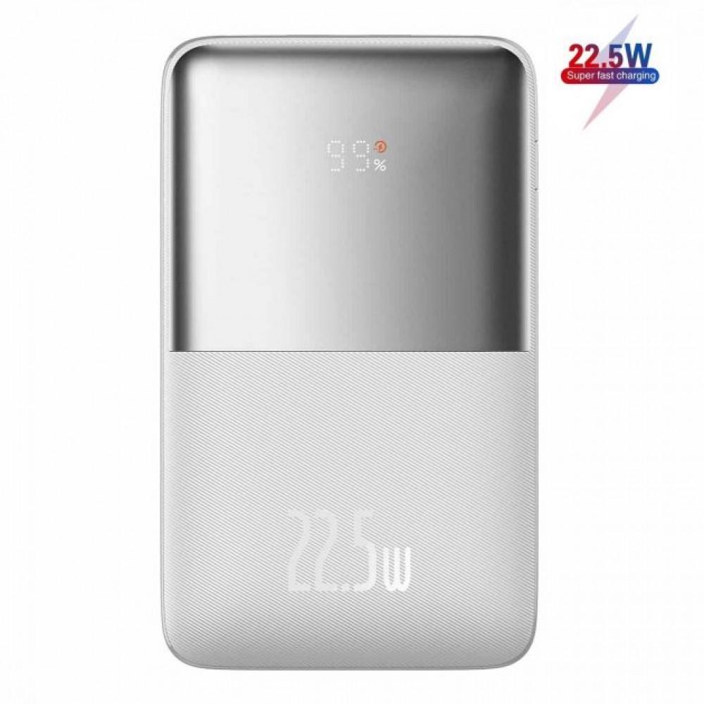 Повербанк Baseus PPBD04000 10000 mAh Білий - фото 1