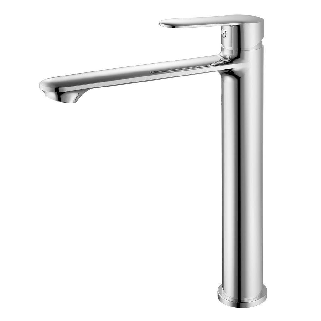 Змішувач для умивальника Koller Pool LINE LN0200XL високий одноважільний Хром (116090)