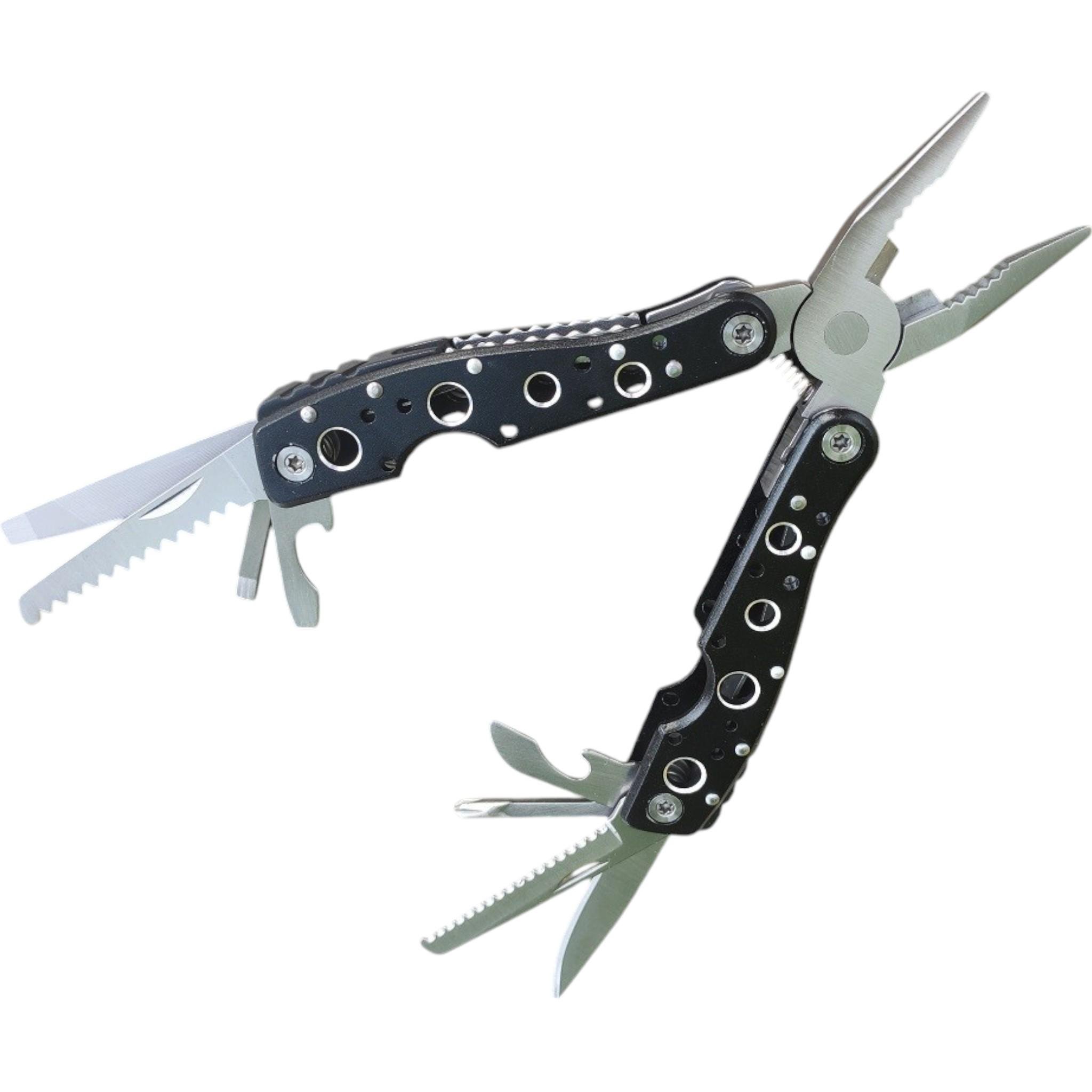 Мультитул Traveler Hole MT 9в1 в чехле Black (25685498)