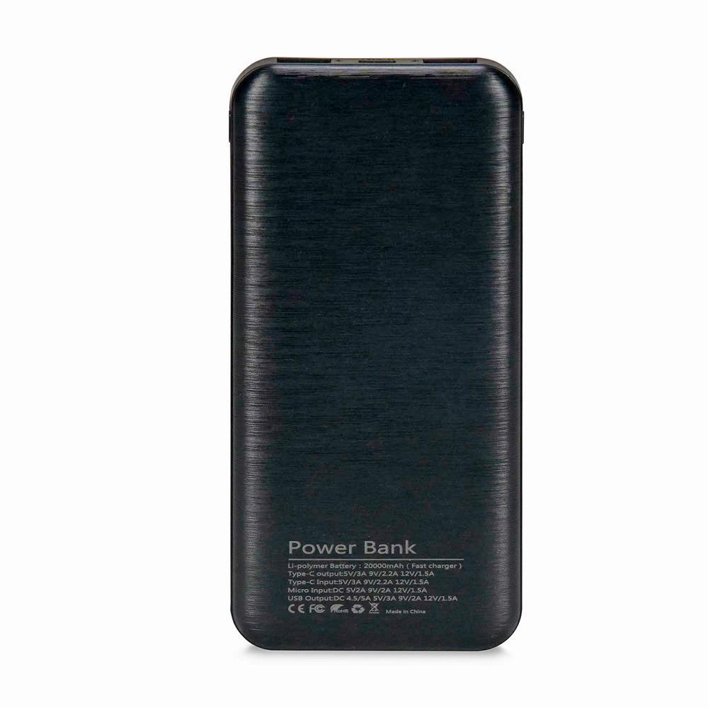 Повербанк Kraft KPB-2020FC 22.5W QC 3.0 20000 mAh Black (43-00094) - фото 5